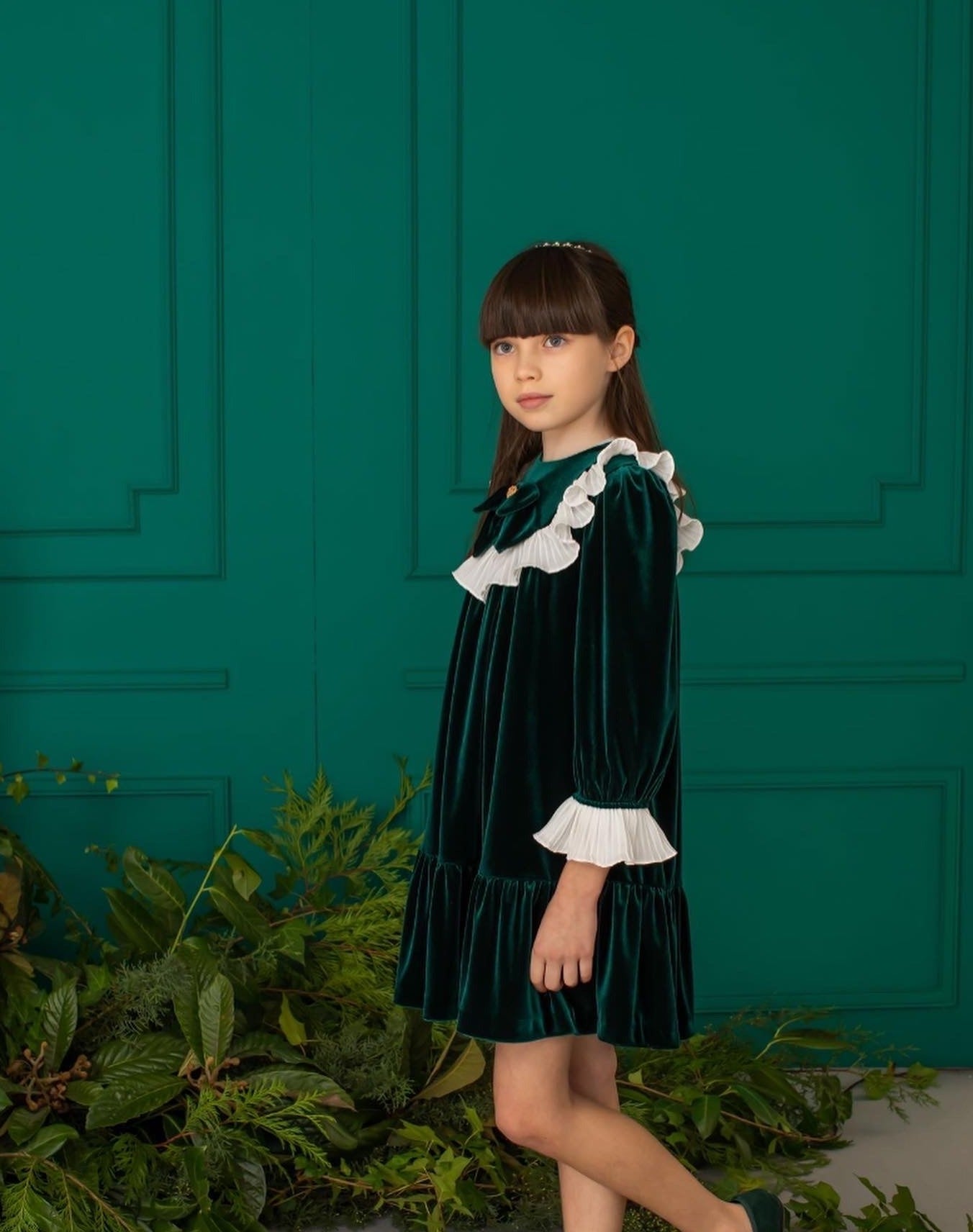 Patachou discount velvet dress